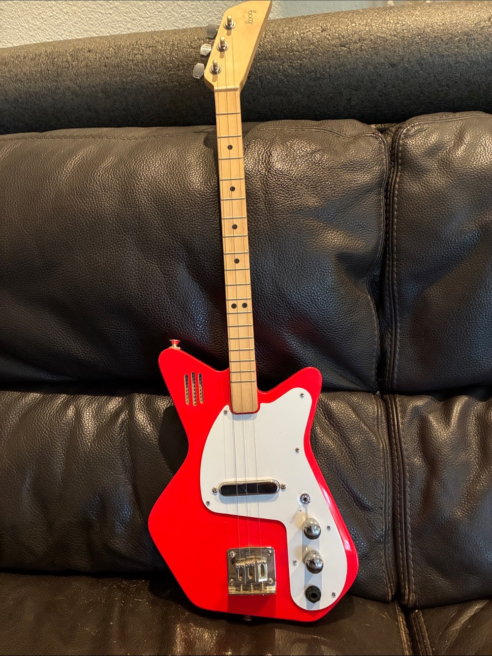 3 string loog guitar- my first electric guitar